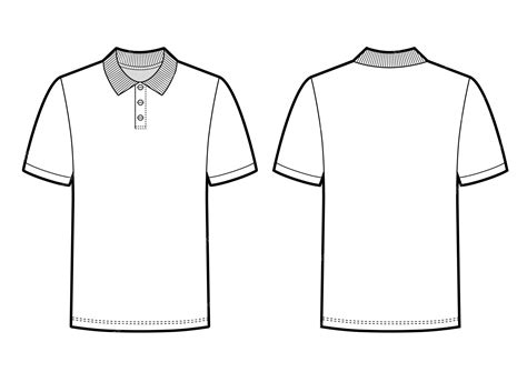 polo shirt zum ausdrucken